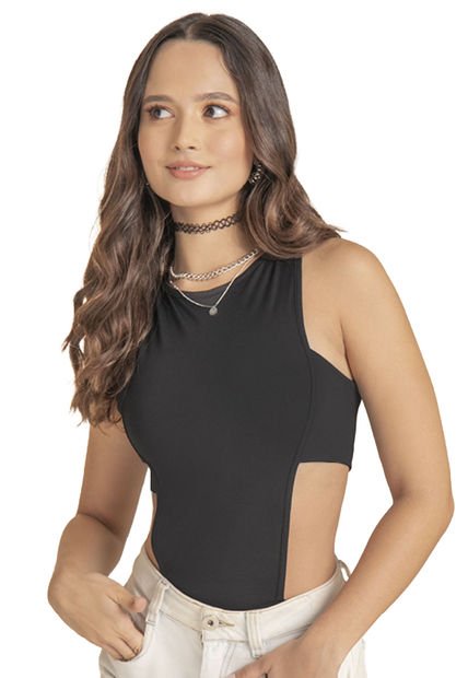 Body Mujer Negro Atypical 5500