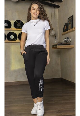 Jogger Mujer Negro Atypical 1914 Atypical