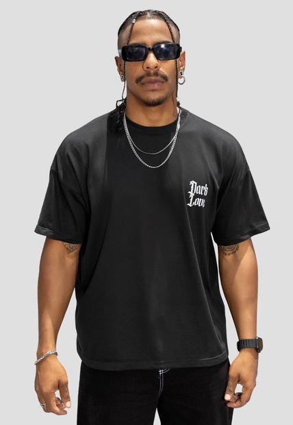 Camiseta Hombre Negro Atypical 103727
