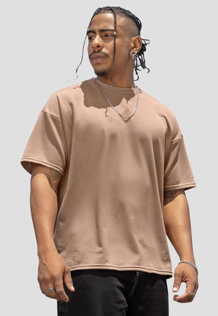 Camiseta Hombre Gris Atypical 103729