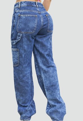 Jean Mujer Azul Oscuro Atypical 2452