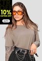 Camiseta Mujer Café Pardo Atypical 114040 de Atypical