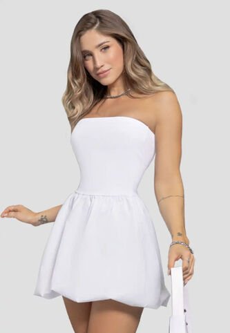 Vestido Mujer Blanco Atypical 110785 Atypical
