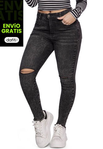 Jean Mujer Negro Atypical 2135 Atypical