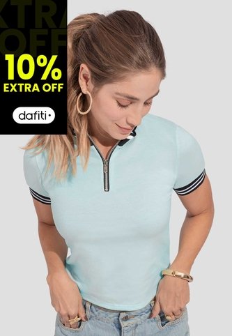 Blusa Mujer Azul Baby Atypical 112507 Atypical