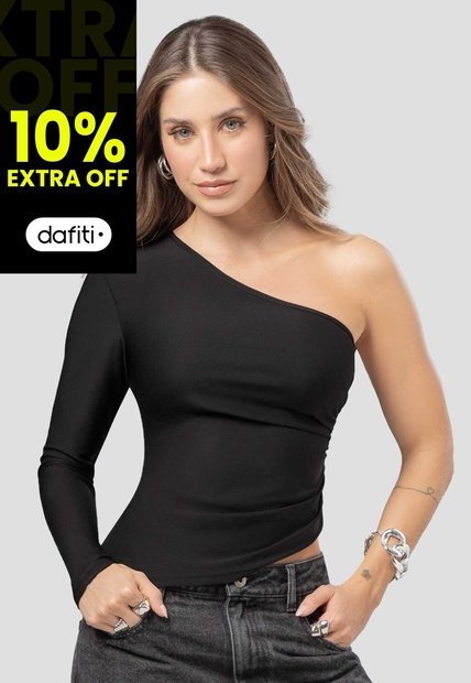 Blusa Mujer Negro Atypical 111932