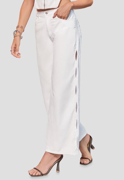 Jean Mujer Blanco Atypical 105532