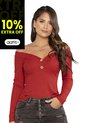 Blusa Juvenil Rojo Atypical 79000 de Atypical