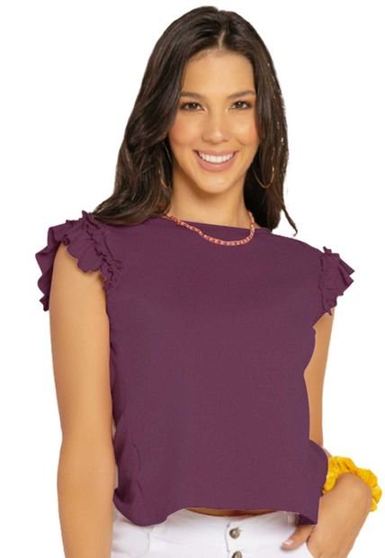 Blusa Mujer Morado Atypical 91979