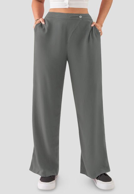 Pantalón Mujer Gris Atypical 105099