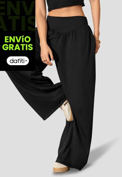 Pantalón Mujer Negro Atypical 114256