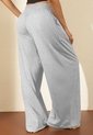 Pantalón Mujer Gris Jaspe Atypical 114256 de Atypical