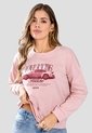 Camibuzo Mujer Rosa Polvo Atypical 114255 de Atypical