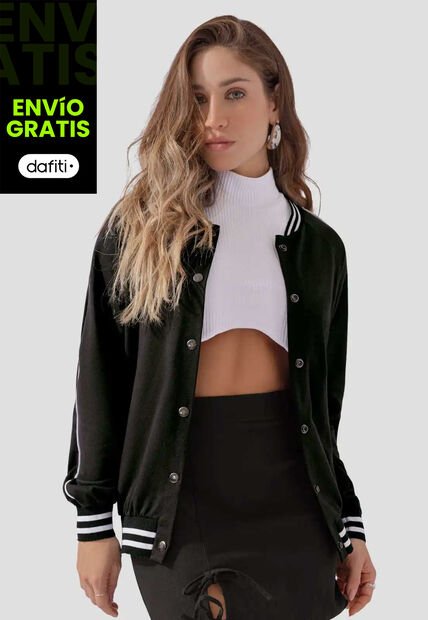 Chaqueta Mujer Negro Atypical 111183
