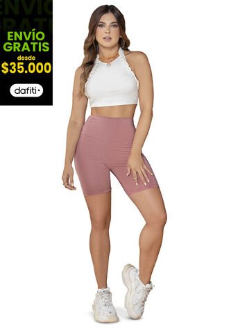 Ciclista Mujer Palo De Rosa Atypical 89141 Atypical