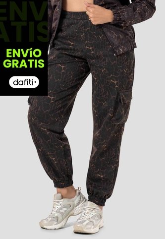 Jogger Mujer Estampado Atypical 114252 Atypical