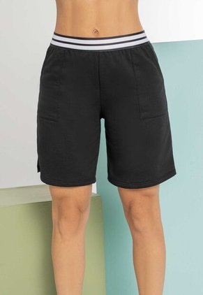 Bermuda Short Mujer Negro Atypical 101953