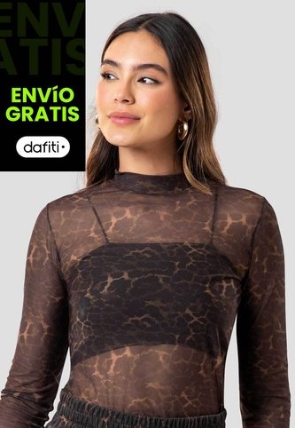 Camibuzo Mujer Estampado Atypical 114500 Atypical