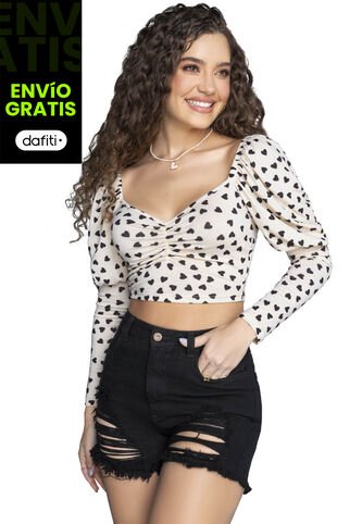 Blusa Mujer Blanco Atypical 3692 Atypical