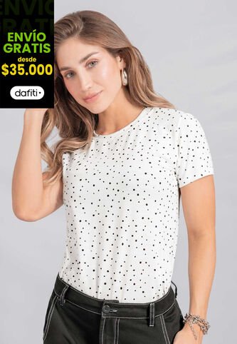 Camiseta Mujer Estampado Atypical 112496 Atypical