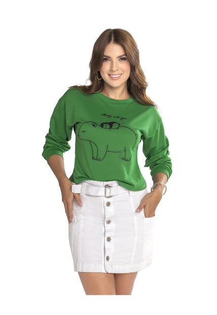 Buzo Mujer Verde Antioquia Atypical 100001
