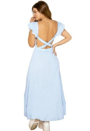 Vestido Juvenil Azul Claro Atypical 92460