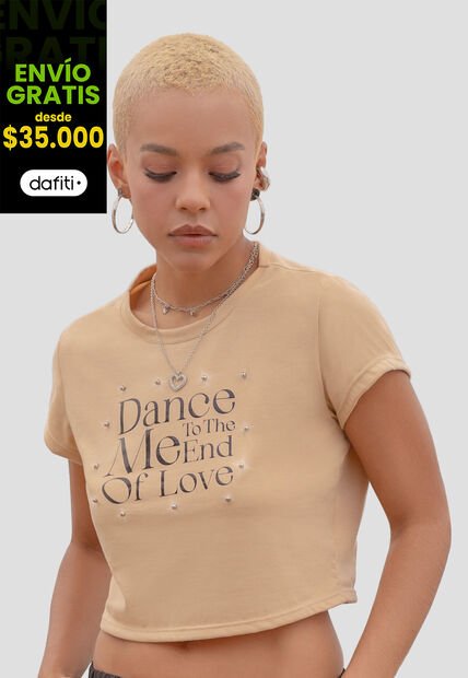 Camiseta Mujer Caramelo Atypical 106404