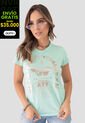 Camiseta Mujer Azul Atypical 104511 de Atypical