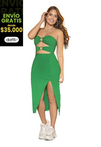 Vestido Mujer Verde Antioquia Atypical 33435 Atypical