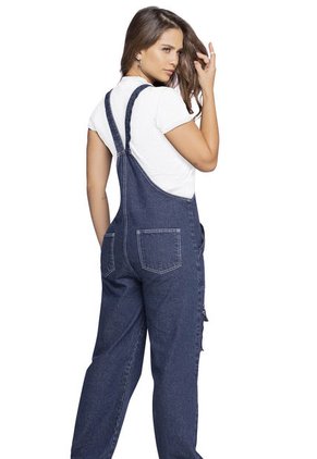 Overall Largo Mujer Azul Atypical 954