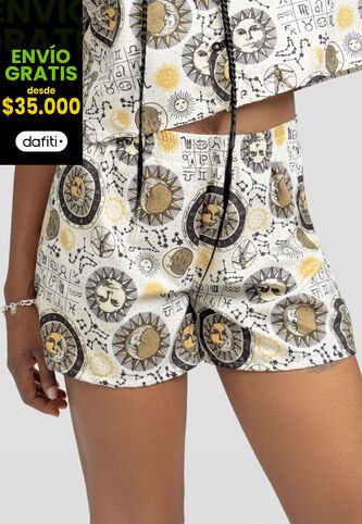 Short Mujer Estampado Atypical 106874 Atypical