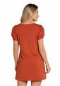 Vestido Corto Mujer Naranja Atypical 89570 de Atypical