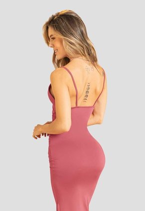 Vestido Mujer Rosa Atypical 101951