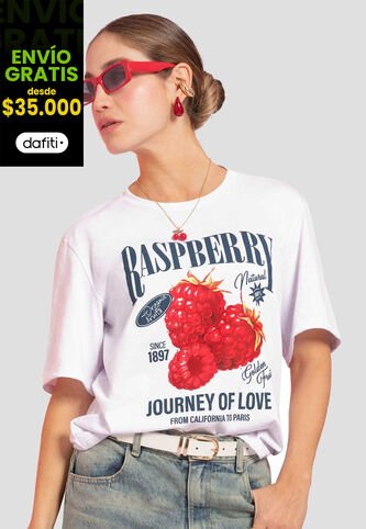 Camiseta Mujer Blanco Atypical 112484 Atypical