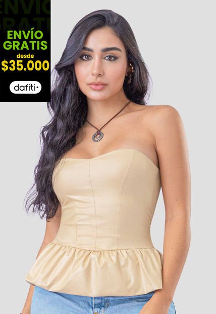 Blusa Mujer Latte Atypical 111933