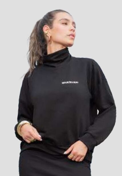 Buzo Mujer Negro Atypical 111950