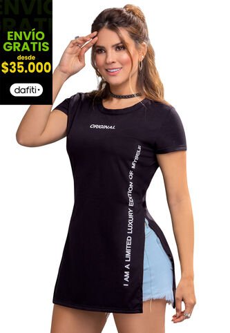 Blusón Juvenil Negro Atypical 74977 Atypical