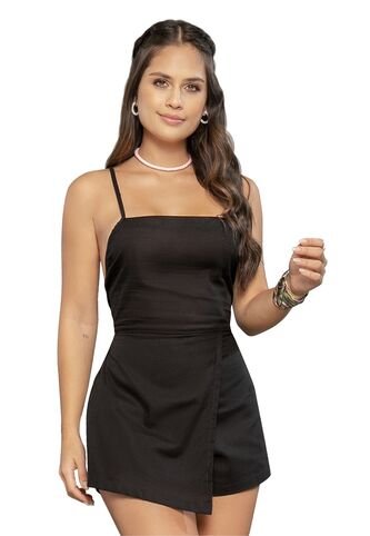 Enterizo Corto Juvenil Negro Atypical 77880 Atypical