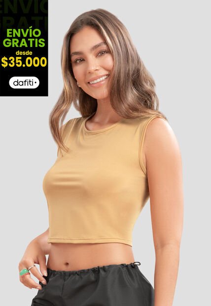 Camiseta Paq X2 Mujer Bicolor Atypical 105482