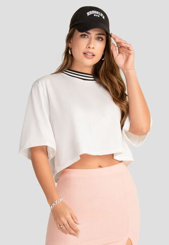 Camiseta Mujer Blanco Atypical 104221 Atypical