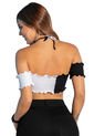 Crop Top Mujer Negro Atypical 92668 de Atypical