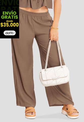 Pantalón Mujer Chocolate Atypical 106927 Atypical