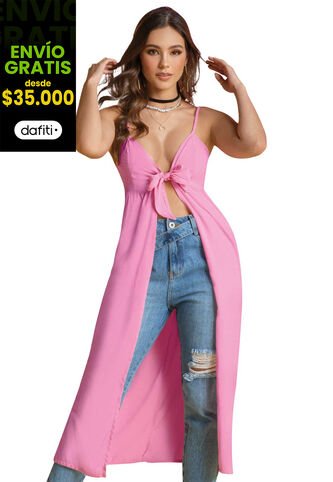 Blusón Mujer Rosa Atypical 89119 Atypical