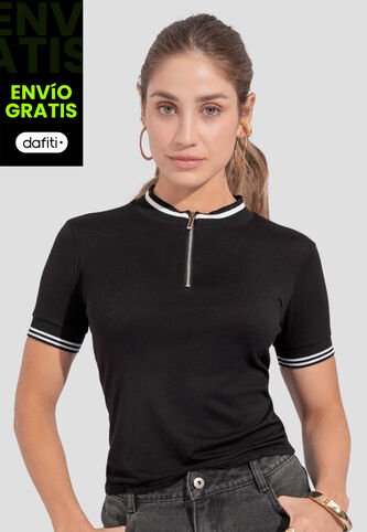 Blusa Mujer Negro Atypical 112507 Atypical