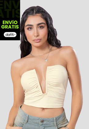 Blusa Mujer Caquí Atypical 105419