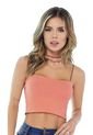 Crop Top Juvenil Madarina Atypical 90641 de Atypical