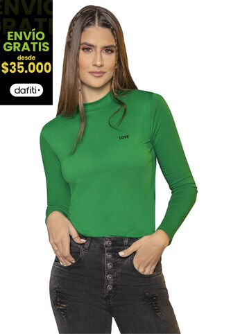 Camibuzo Mujer Verde Antioquia Atypical 33807 Atypical