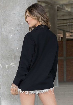 Camisa Mujer Negro Atypical 4551