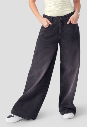 Jean Mujer Negro Atypical 106562