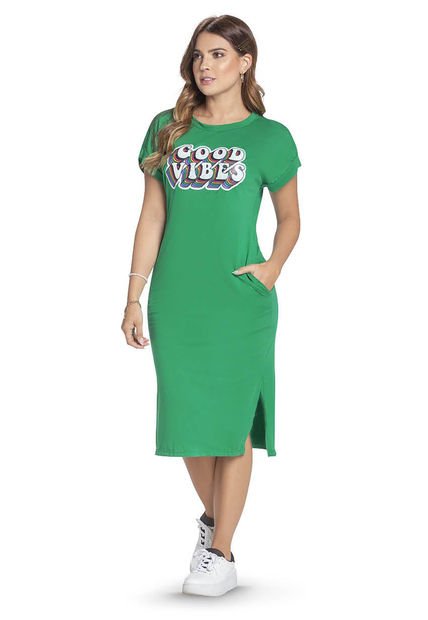 Vestido Para Mujer Verde Antioquia Atypical